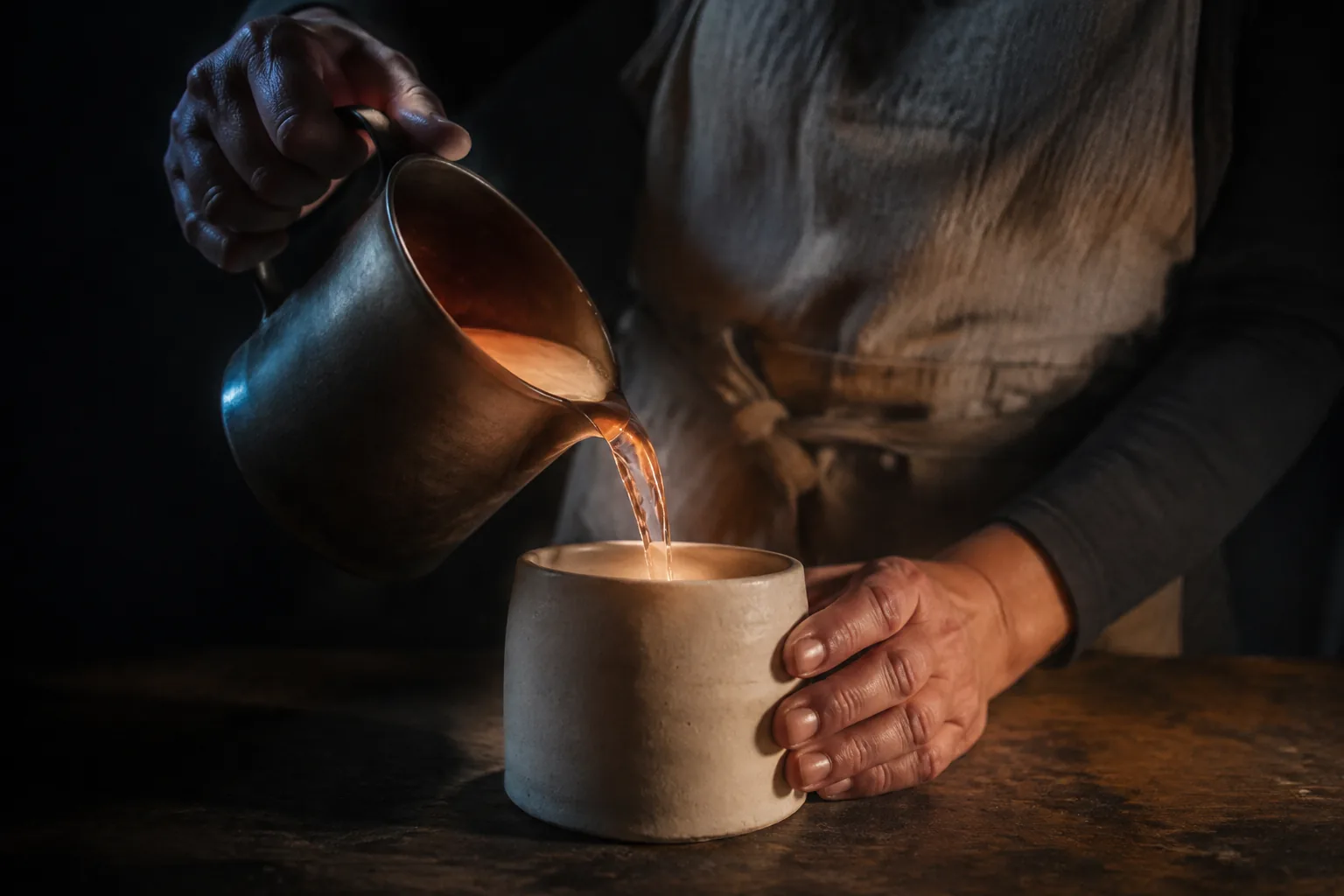 Candela Nevia colata a mano